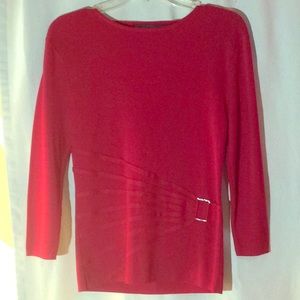 ZIANI COUTURE Red top